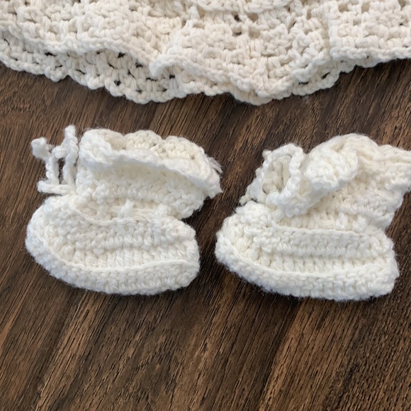 Vintage Baby Infant Girl Handmade Crochet Clothes
HANDMADE CROCHET Dress outfit - Picture 5 of 9